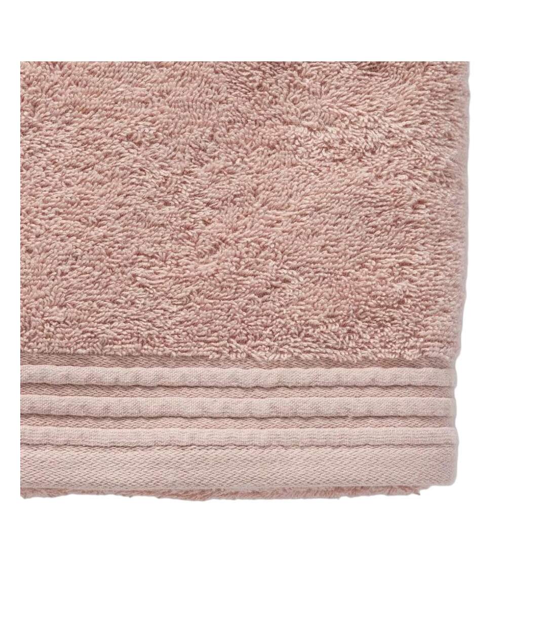 Serviette rose utility 65x130-2