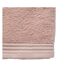 Serviette rose utility 65x130-2