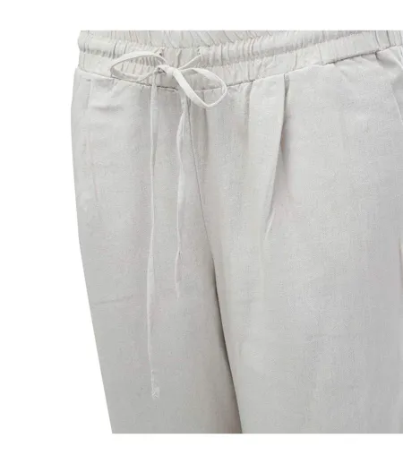 Pantalon Femme Blanc Cassé Vero Moda