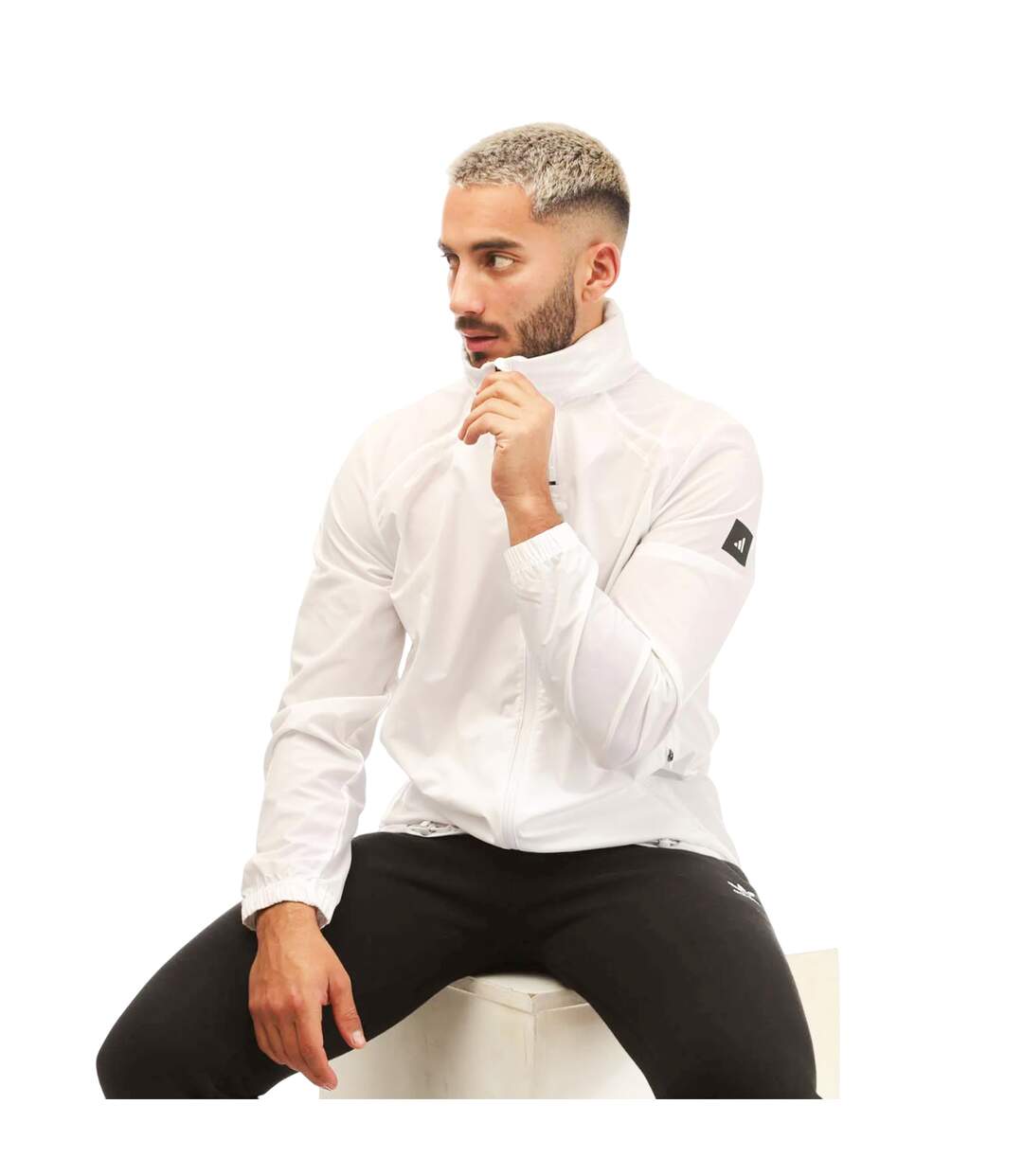 Mens Best Of Adi Training Jacket White Adidas-2