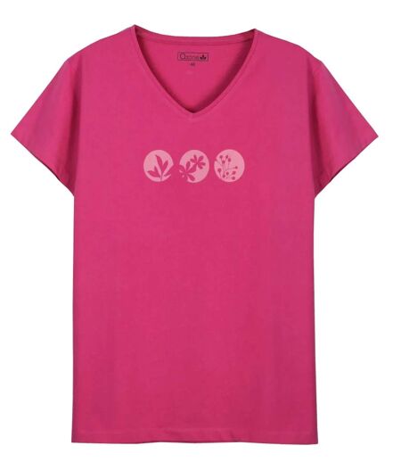 Tee- shirt col V grandes tailles GINNA2