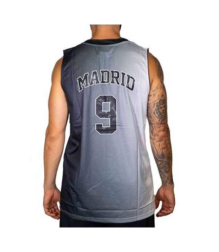 Madrid 9 maillot de basket gris homme sport zone