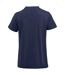 T-shirt Premium Femme Bleu Marine Foncé Clique-2