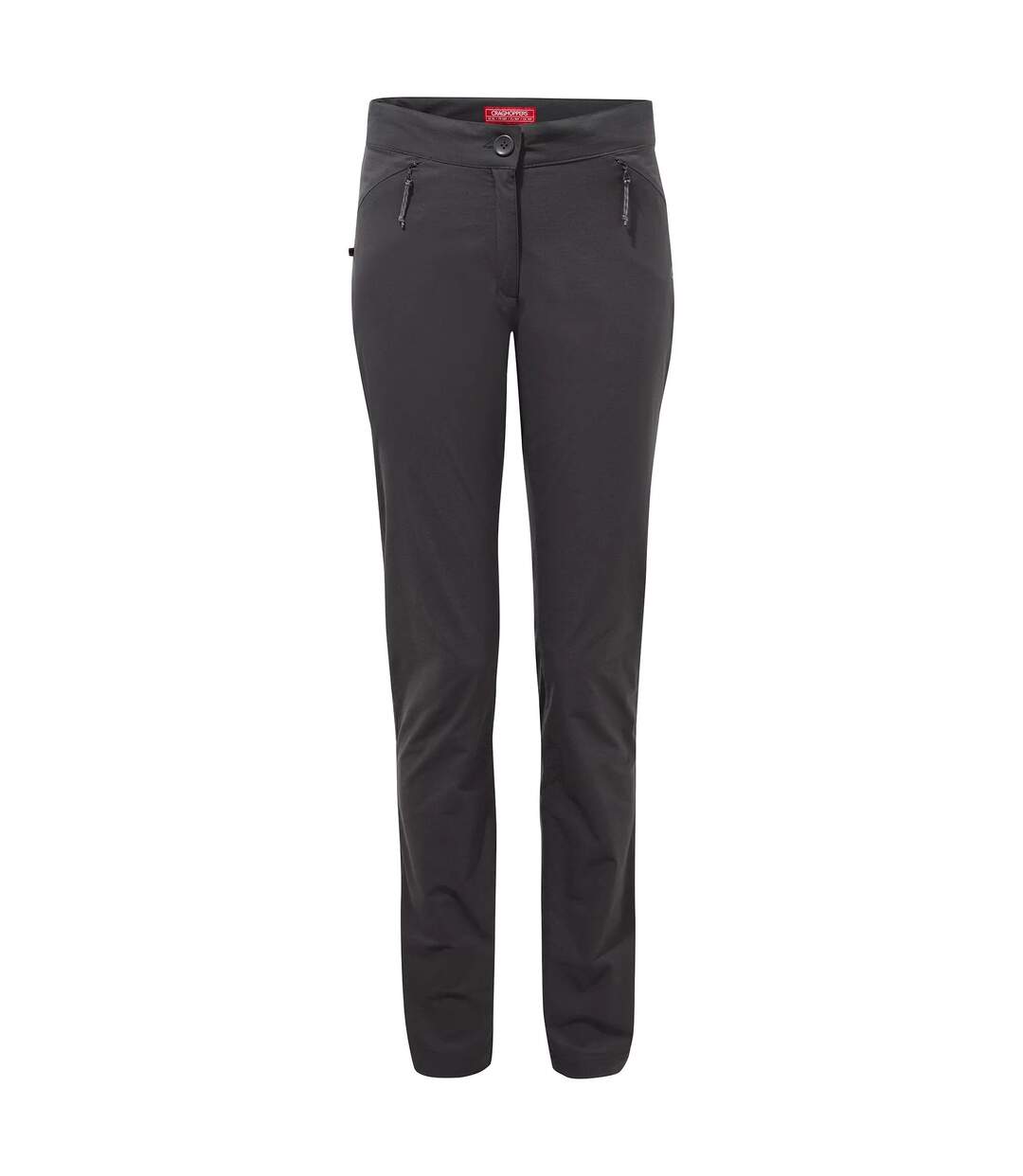 Womens/ladies Nosilife Pro Slim Trousers Charcoal Craghoppers-2