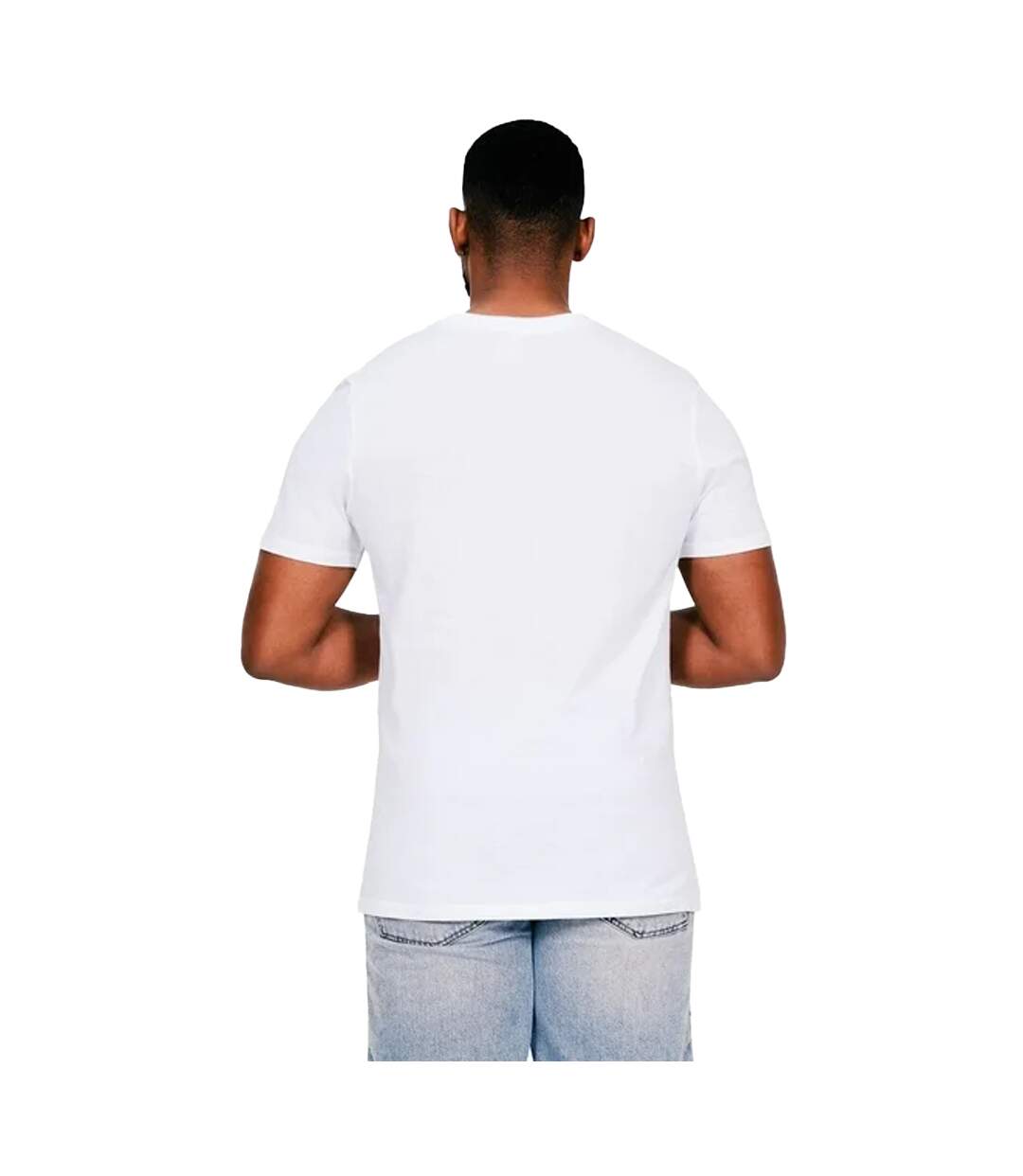 T-shirt Adulte Blanc Casual Classics-2