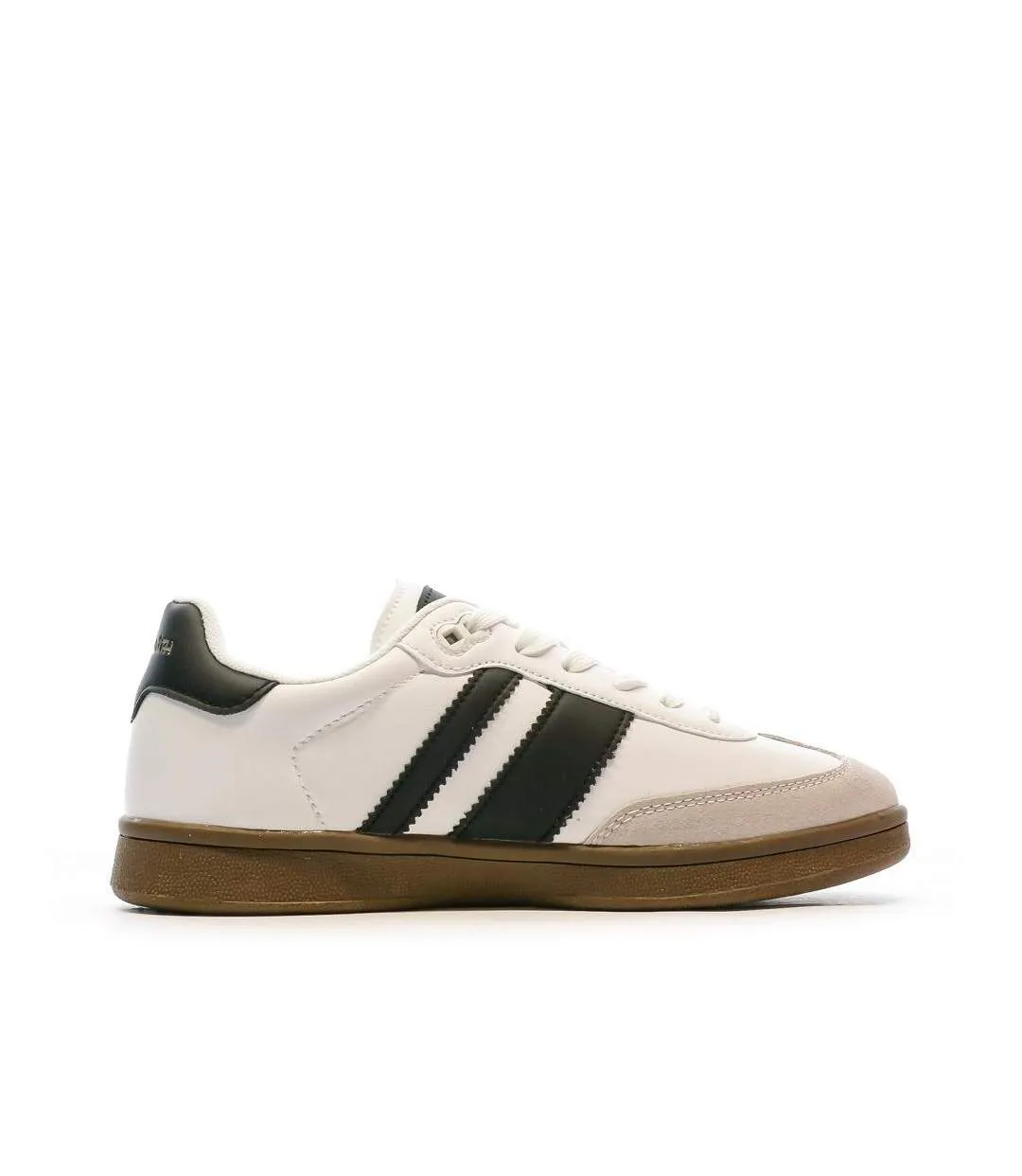 Baskets blanches/noires femme teddy smith 78812-2