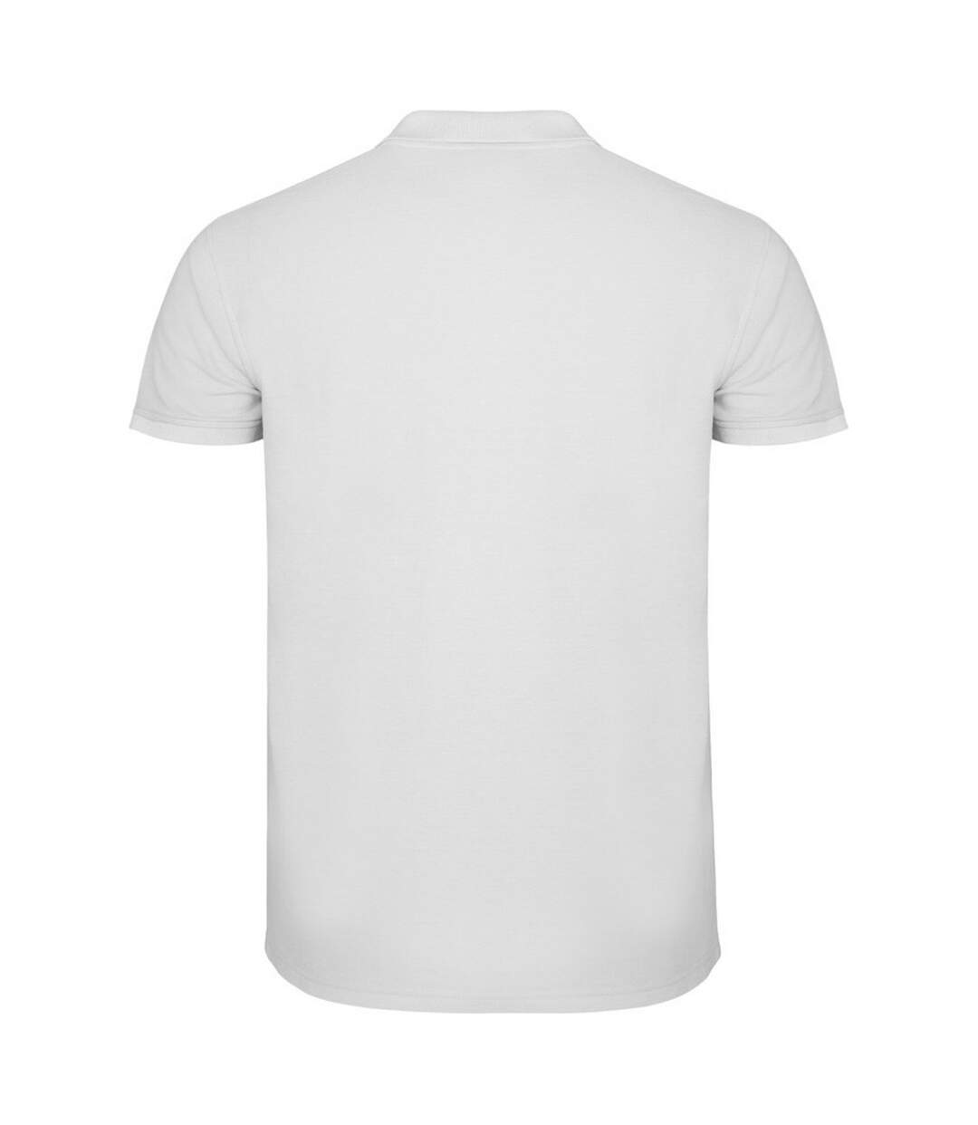 Polo star homme blanc Roly-2