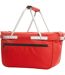 Panier pliable cabas courses - 1815015 - rouge