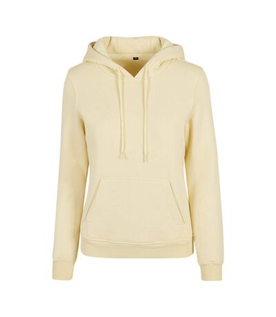Sweat À Capuche Femme Jaune Pâle Build Your Brand