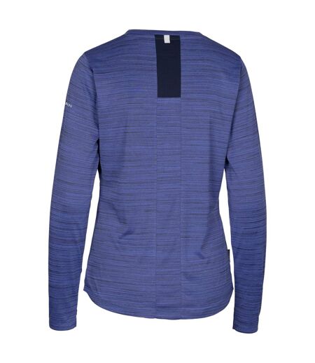 Womens/ladies nettil long-sleeved active top baja blue marl Trespass