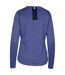 Womens/ladies nettil long-sleeved active top baja blue marl Trespass-2