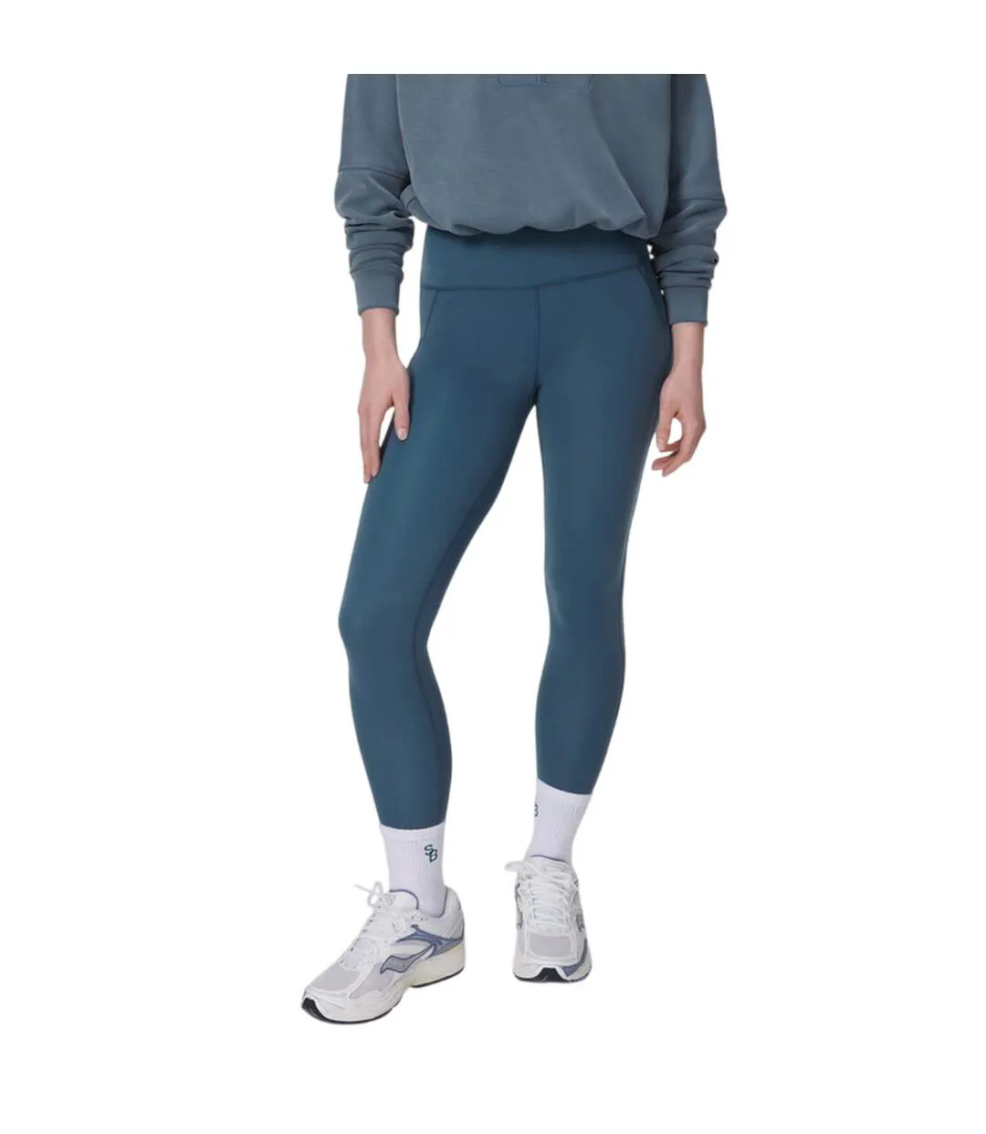 Legging All Day Active Femme Bleu Discret Sweaty Betty-4