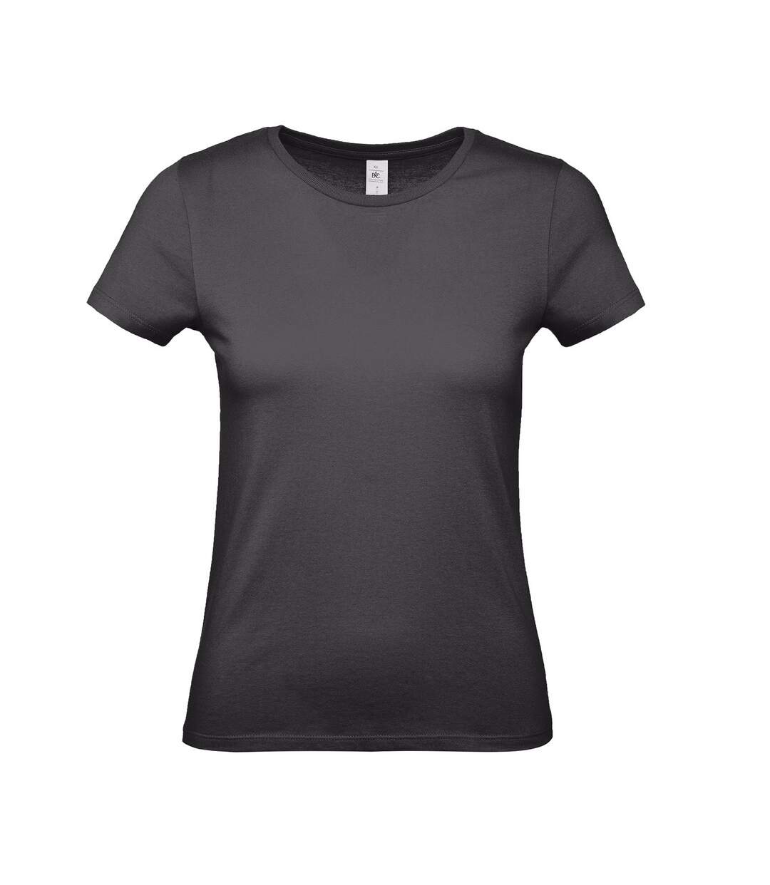 T-shirt #e150 femme noir pur B&C