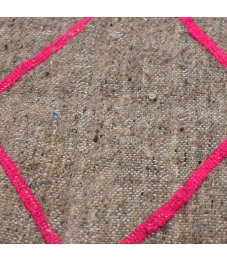 Authentique tapis berbère fait main en tissu recyclé ERFOUD