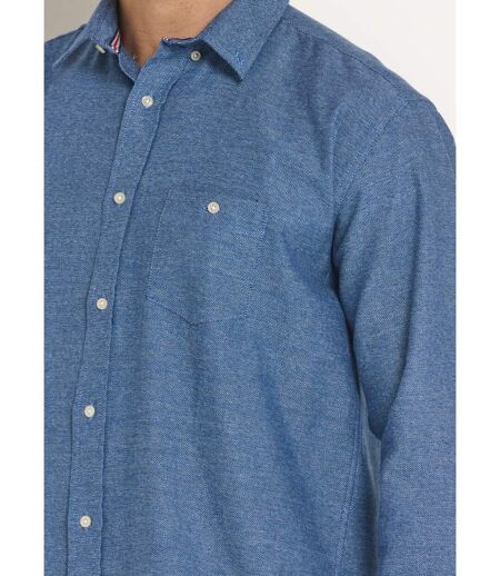 Chemise manches longues poche boutonnée