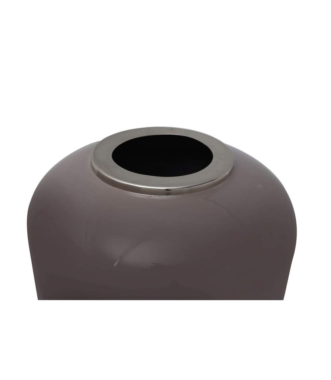 Vase Rond Design Touna 91cm Gris & Argent-2