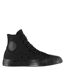 Womens/ladies All Star Canvas High Top Trainers Black Converse-1