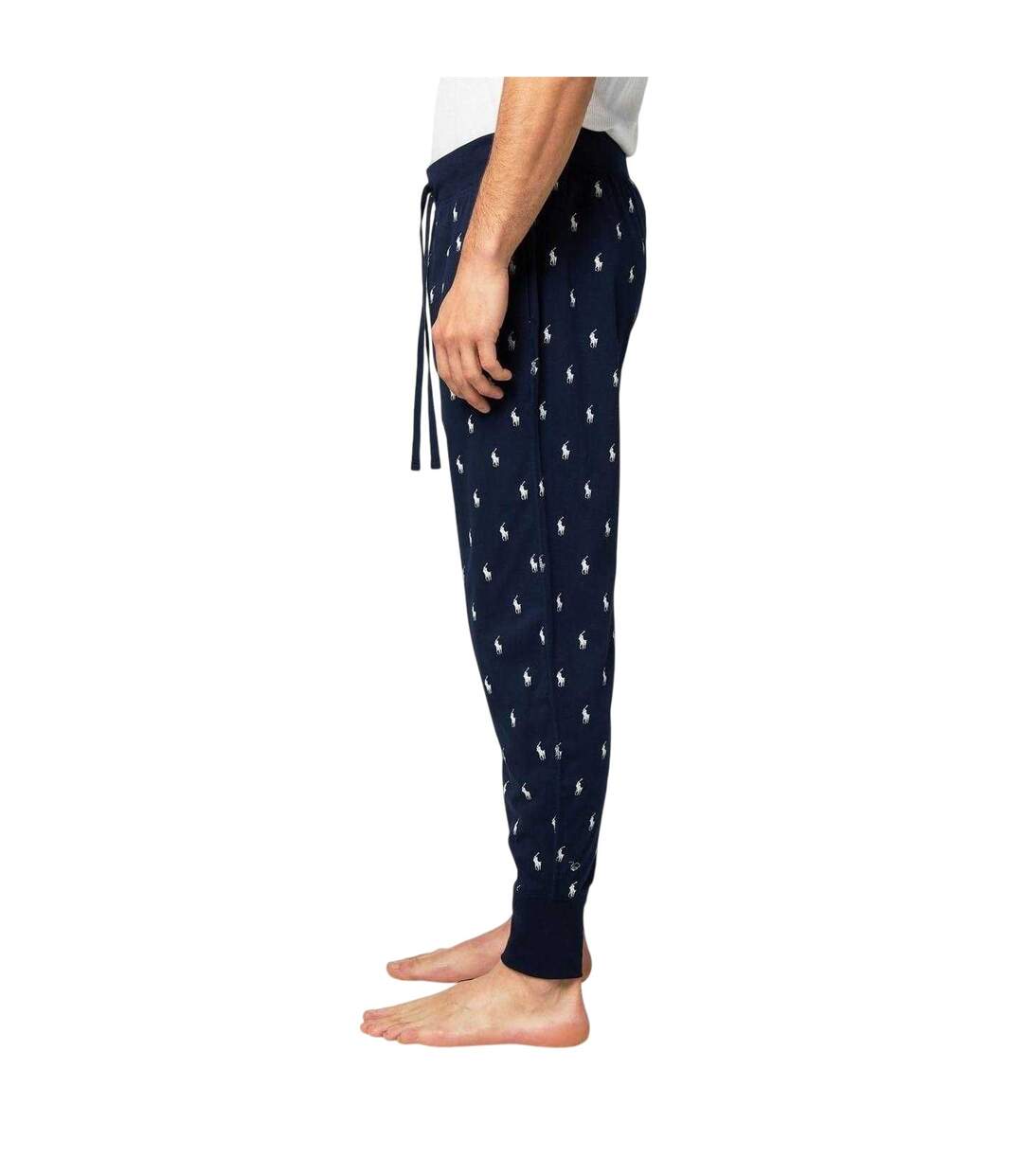 Mens Cotton Unicorn Jogging Bottoms Navy Ralph Lauren-4