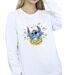 Disney Sweat-shirt Womens/Ladies Lilo & Stitch Cracking Egg (Blanc) - UTBI22944-3