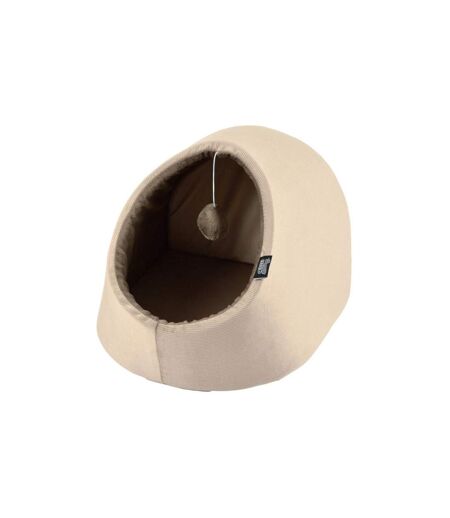 Niche Pour Chat Avec Jouet Crafty 38cm Noisette