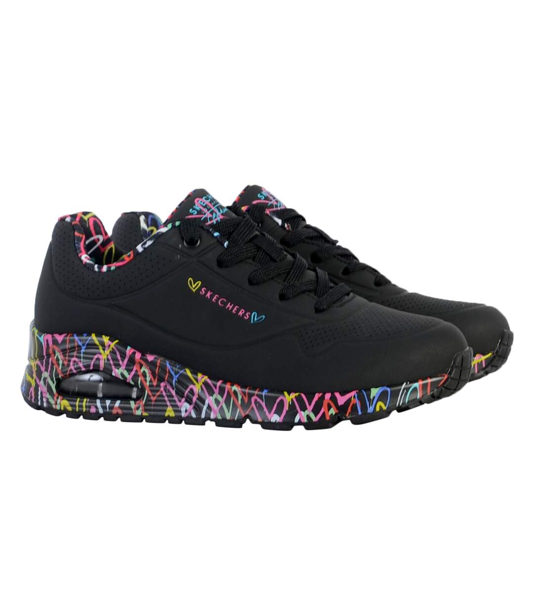 Basket à Lacets Skechers Uno-Loving Love-3