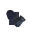 Mens hat gloves and scarf set xl navy Mountain Warehouse