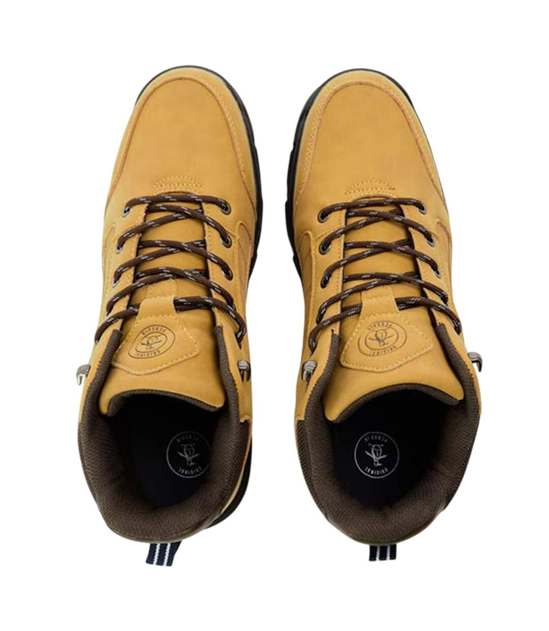 Mens Sycamore Trainers Yellow Original Penguin-3