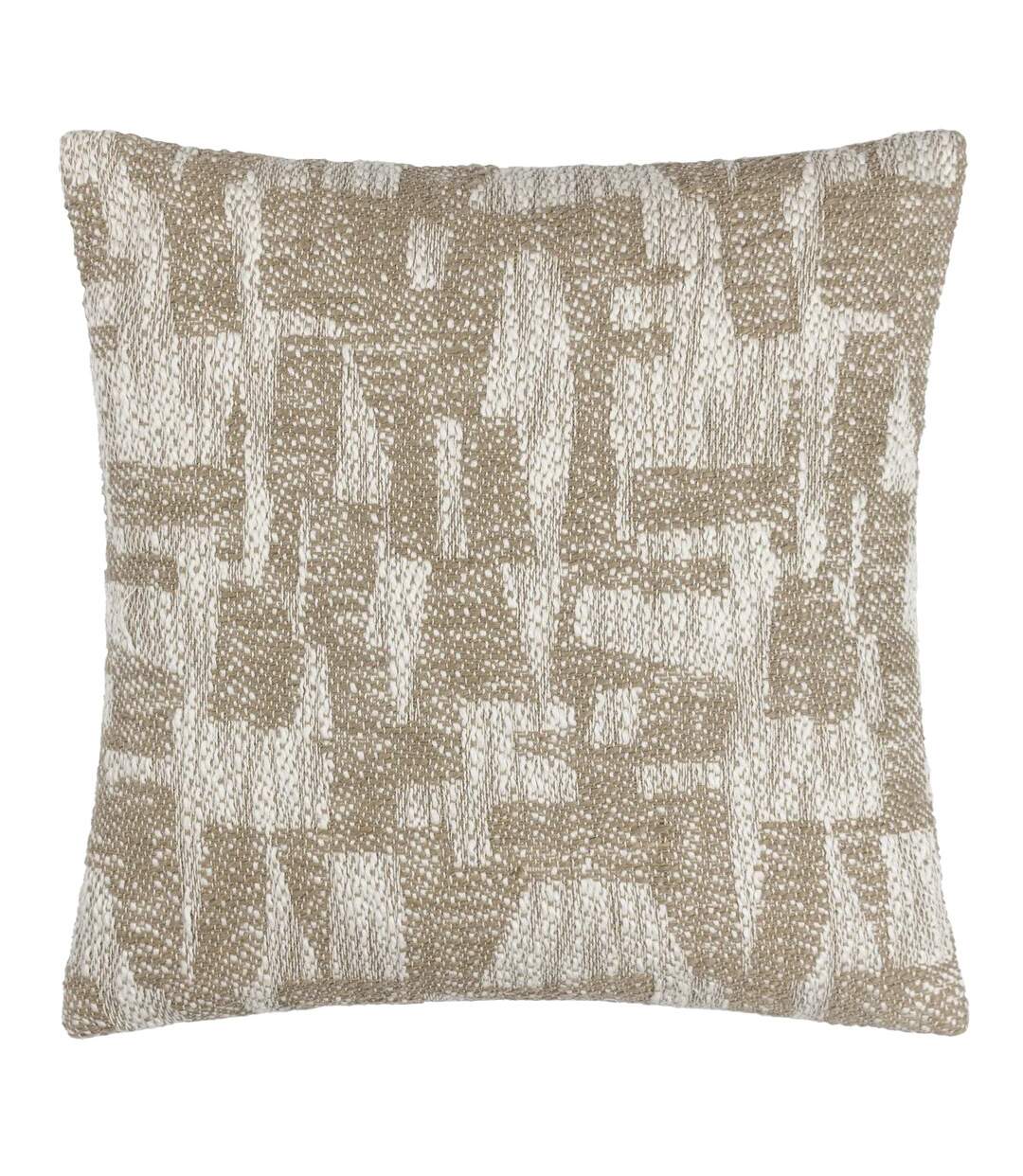 Ola jacquard cushion cover 45cm x 45cm taupe Hoem