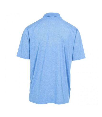 Trespass Mens Maraba Active Polo Shirt (Blue Marl)