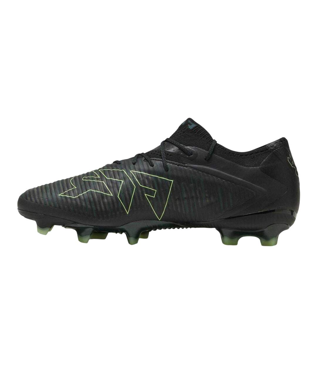 Mens Future 8 Ultimate Low Cut Firm Ground Football Boots  Black Puma-2