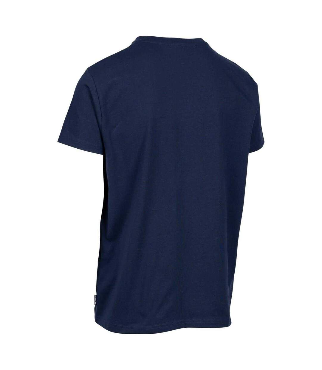 Mens Bicycle Crew Neck Regular Short-sleeved T-shirt Navy Trespass-2