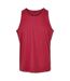 Débardeur Motif/style Uni Homme Bordeaux Build Your Brand-2