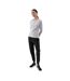 T-shirt Manches Longues F218 Femme Gris Argenté 4F-1