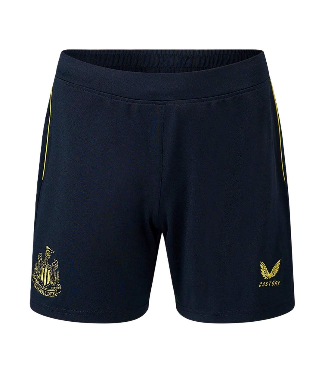 Womens/ladies Newcastle United Fc Football Shorts Carbon Castore-2