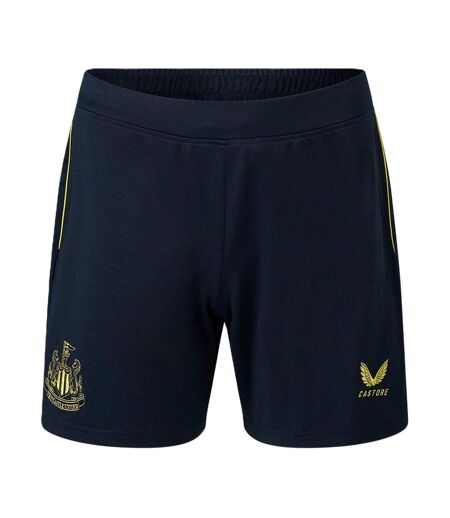 Womens/ladies Newcastle United Fc Football Shorts Carbon Castore