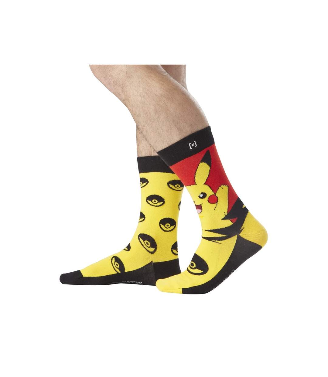 Paire de chaussettes  de ville Pokémon Pikatchu Capslab