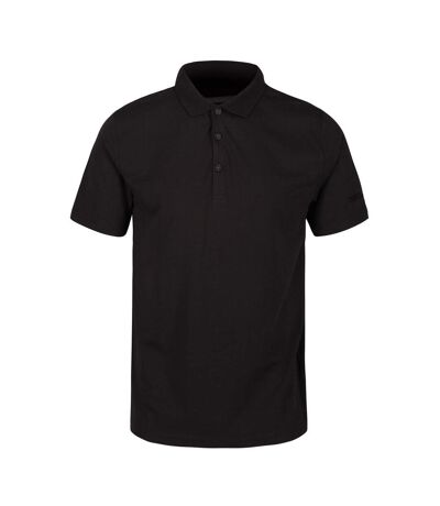 Polo manches courtes sinton homme noir Regatta