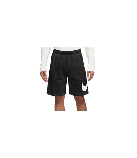 Short De Jogging Club Homme Noir Blanc Nike