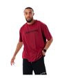 Hype Mens JH Vintage Oversized T-Shirt (Burgundy)