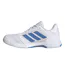 Womens/ladies Volleyball Shoes White Blue Adidas-3