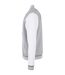 Blouson D'université Basic Homme Gris Chiné Blanc Build Your Brand-4