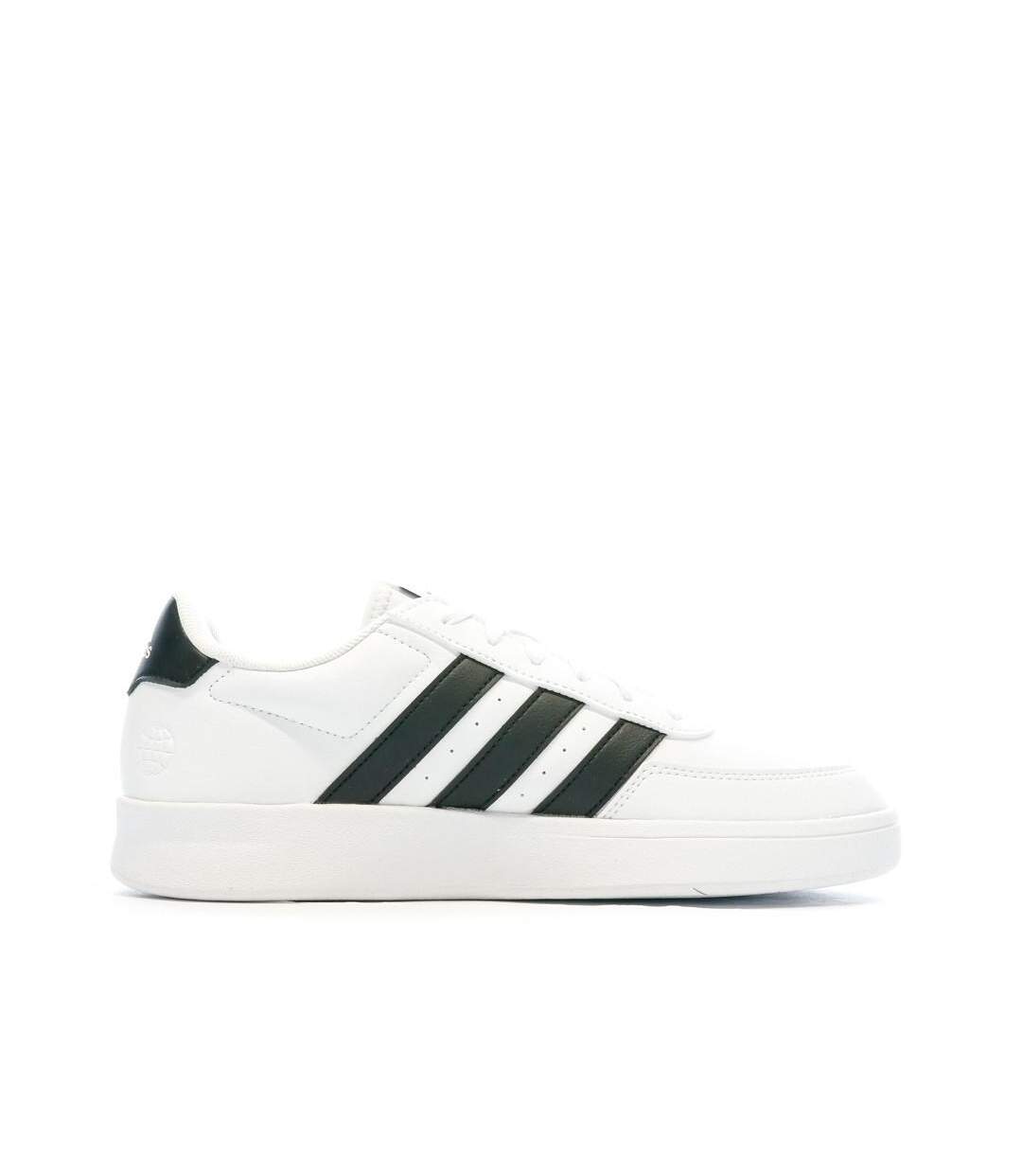 Baskets blanches/noires homme adidas breaknet 2.0-2