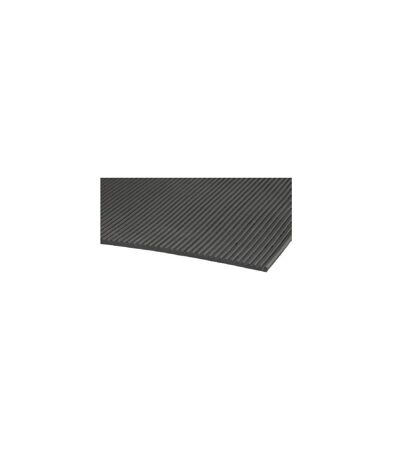 Fine ribbed rubber matting 3mm x 1 m x 10m one size one colour Universal Textiles