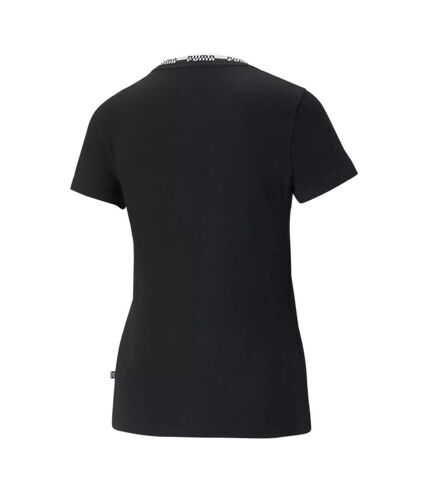 Womens/ladies small logo t-shirt black Puma