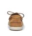 Womens/ladies Portland Flesh Out Leather Boat Shoes Brown Cognac Sebago-4