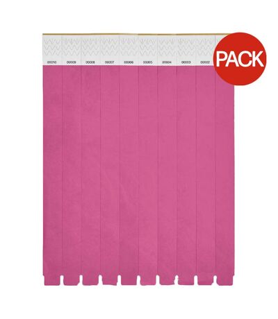 Bracelet Tyvek Taille Unique Fuchsia MidOcean