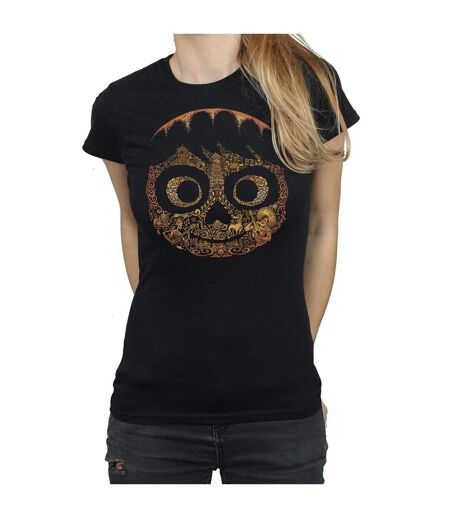 Disney - T-shirt COCO MIGUEL FACE - Femme (Noir) - UTBI14228