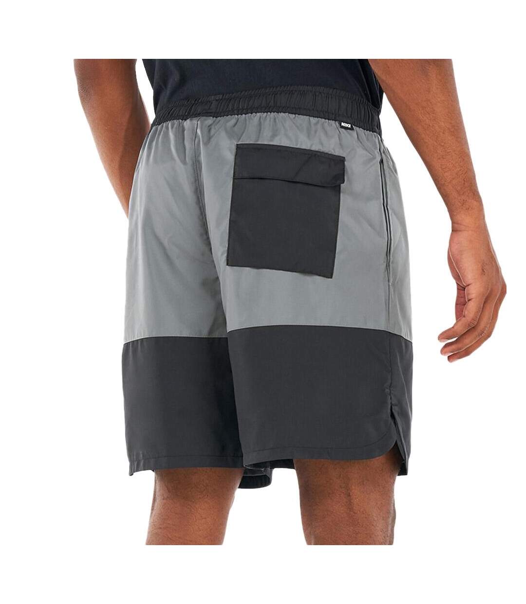 Short Gris Homme Nike Flow Long - L-2