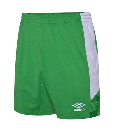 Mens vier shorts emerald/white Umbro