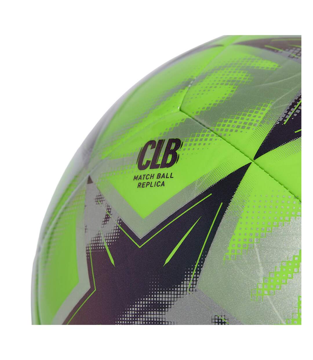 Ballon De Foot Motif/style Logo Étoile 26/27 Club Taille 4 Vert Noir Adidas-4